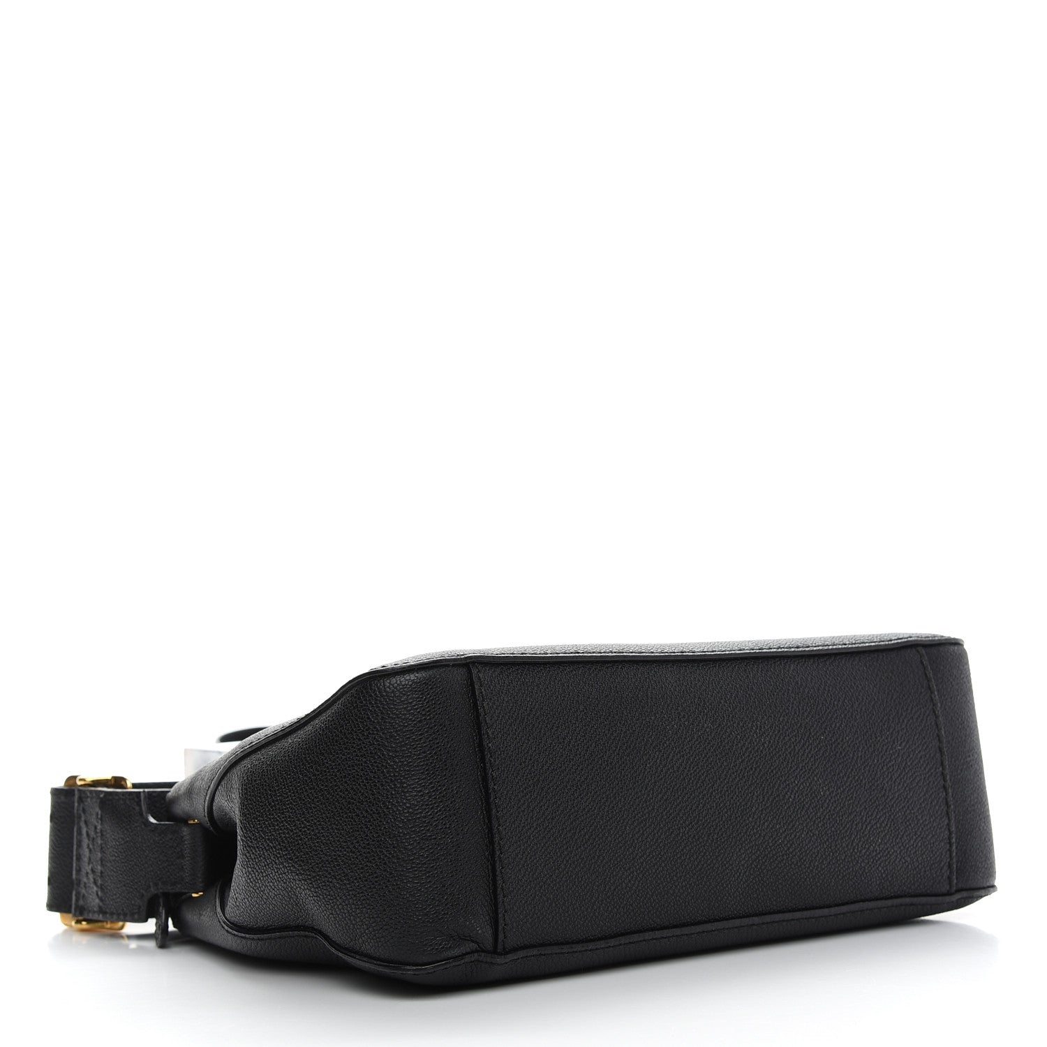 Burberry Soft Grain Calfskin House Check Small Helmsley Crossbody Black 4 of 12