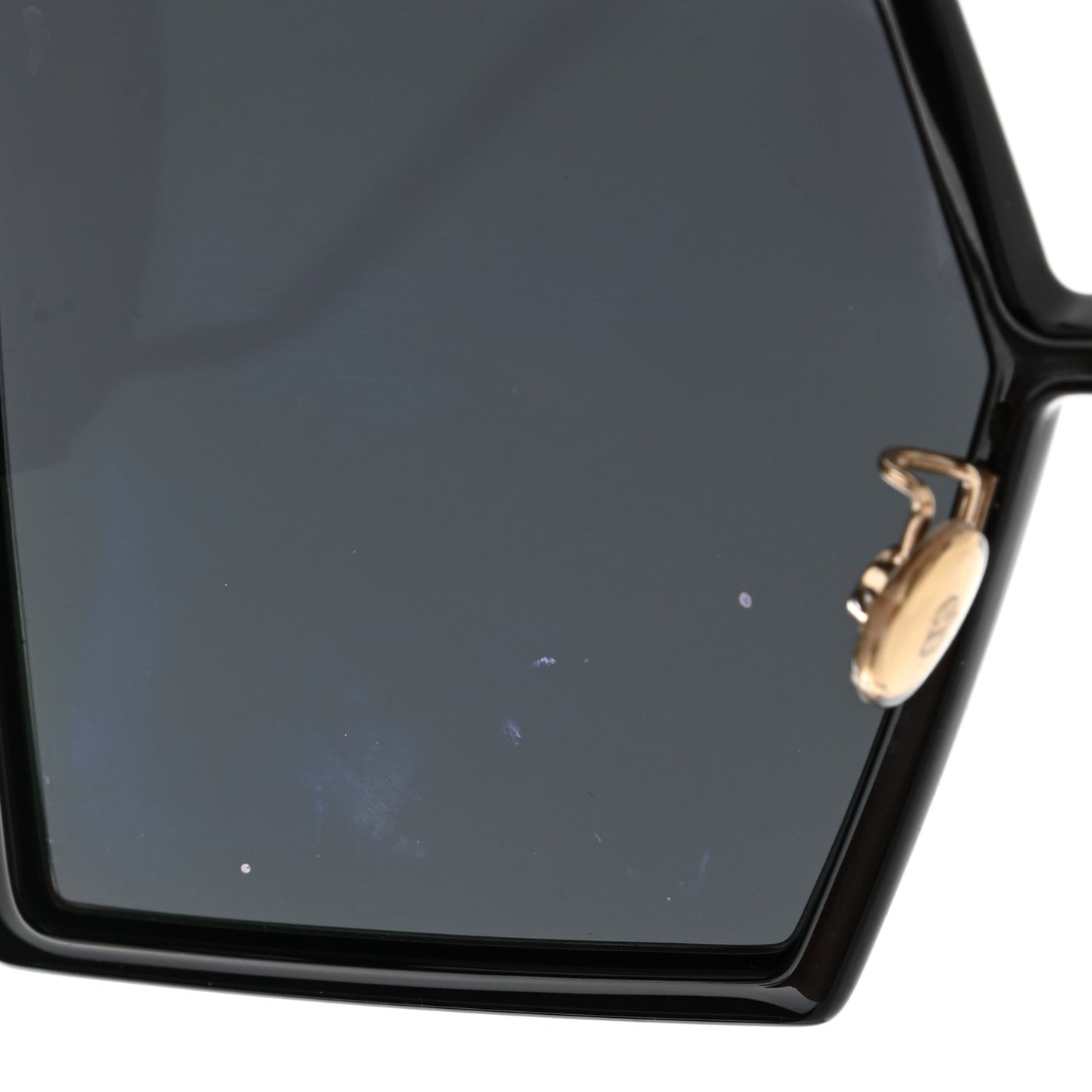 Square 30 Montaigne Sunglasses Black