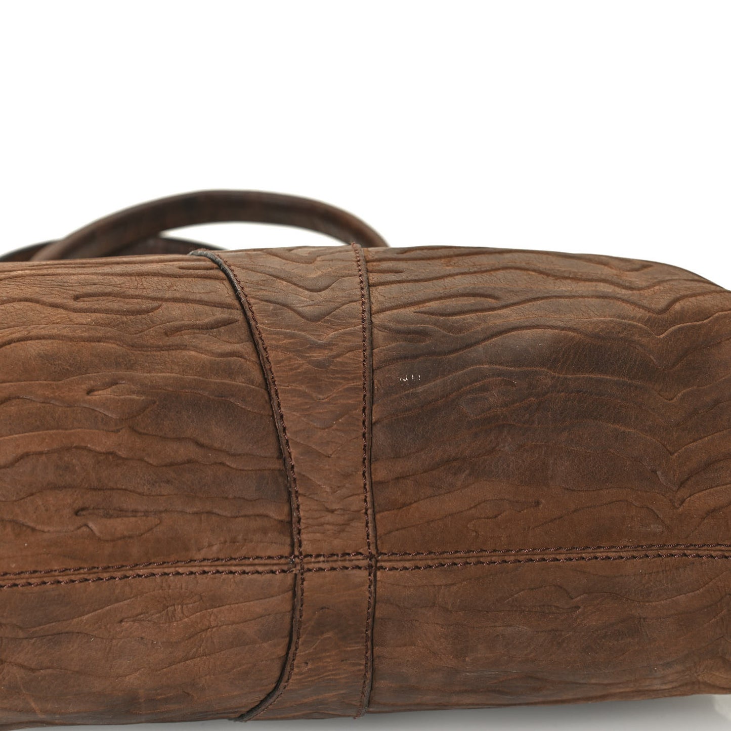 Suede Large Devil Trapezio Tote