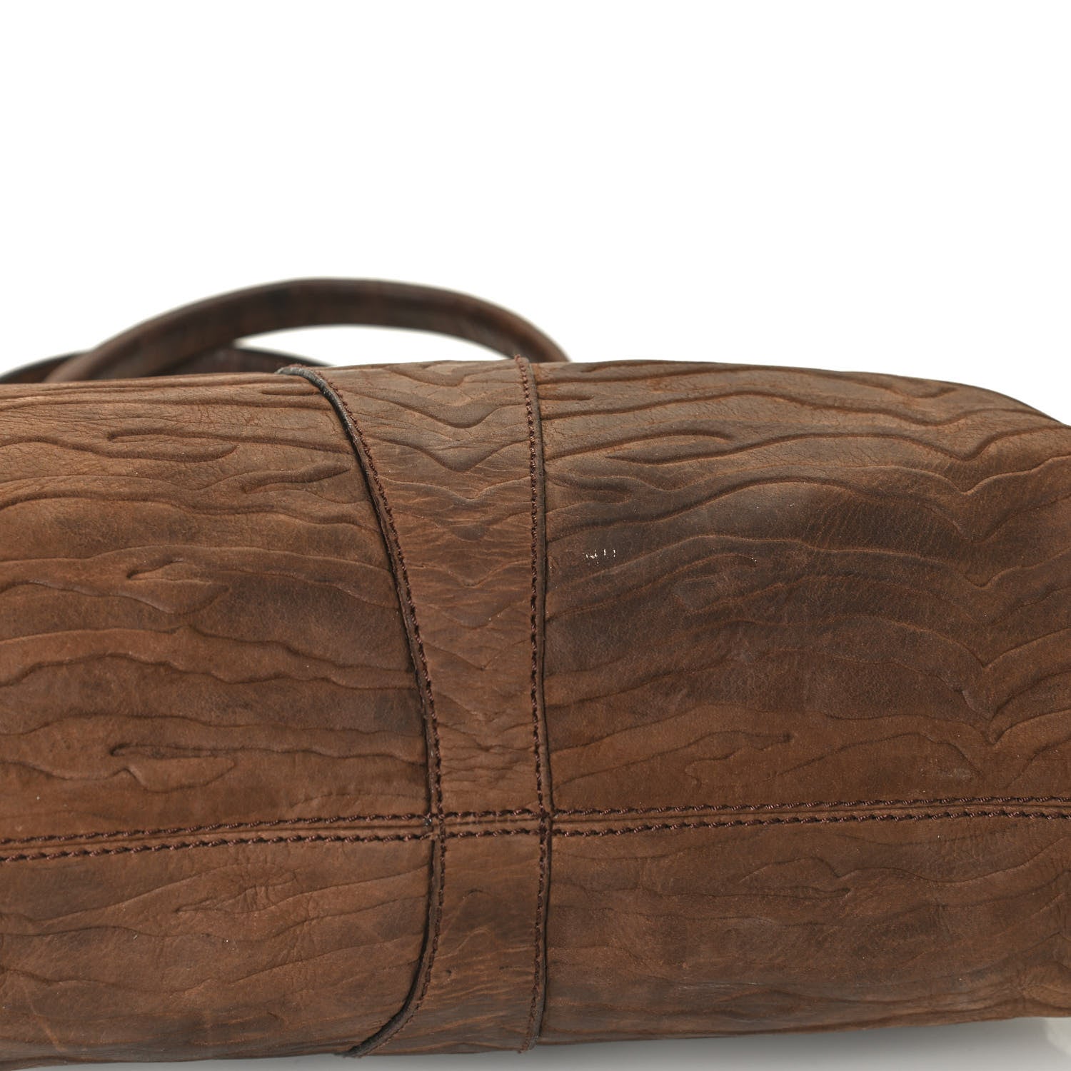 Fendi Suede Large Devil Trapezio Tote 13 of 13