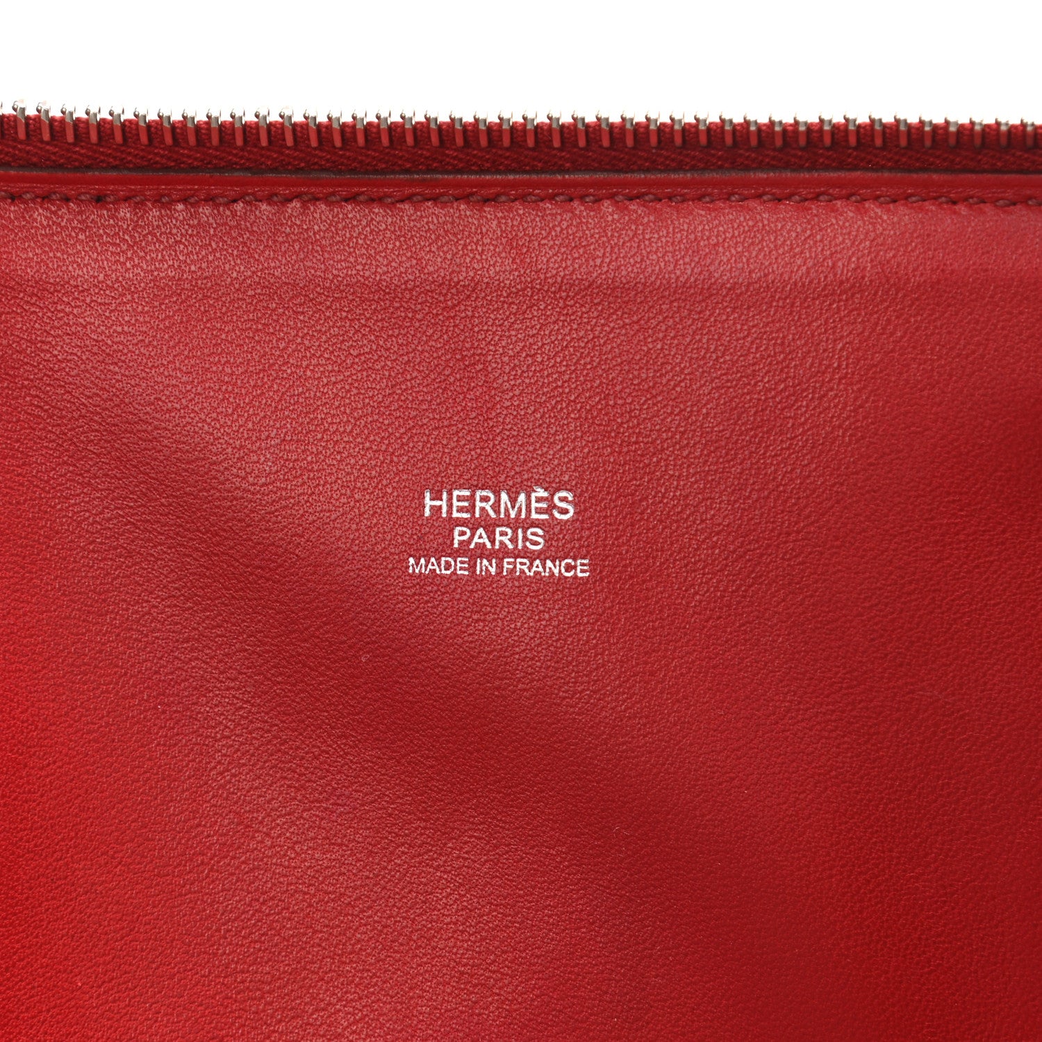 Hermes Taurillon Clemence Bolide 35 Rouge Garance 6 of 12