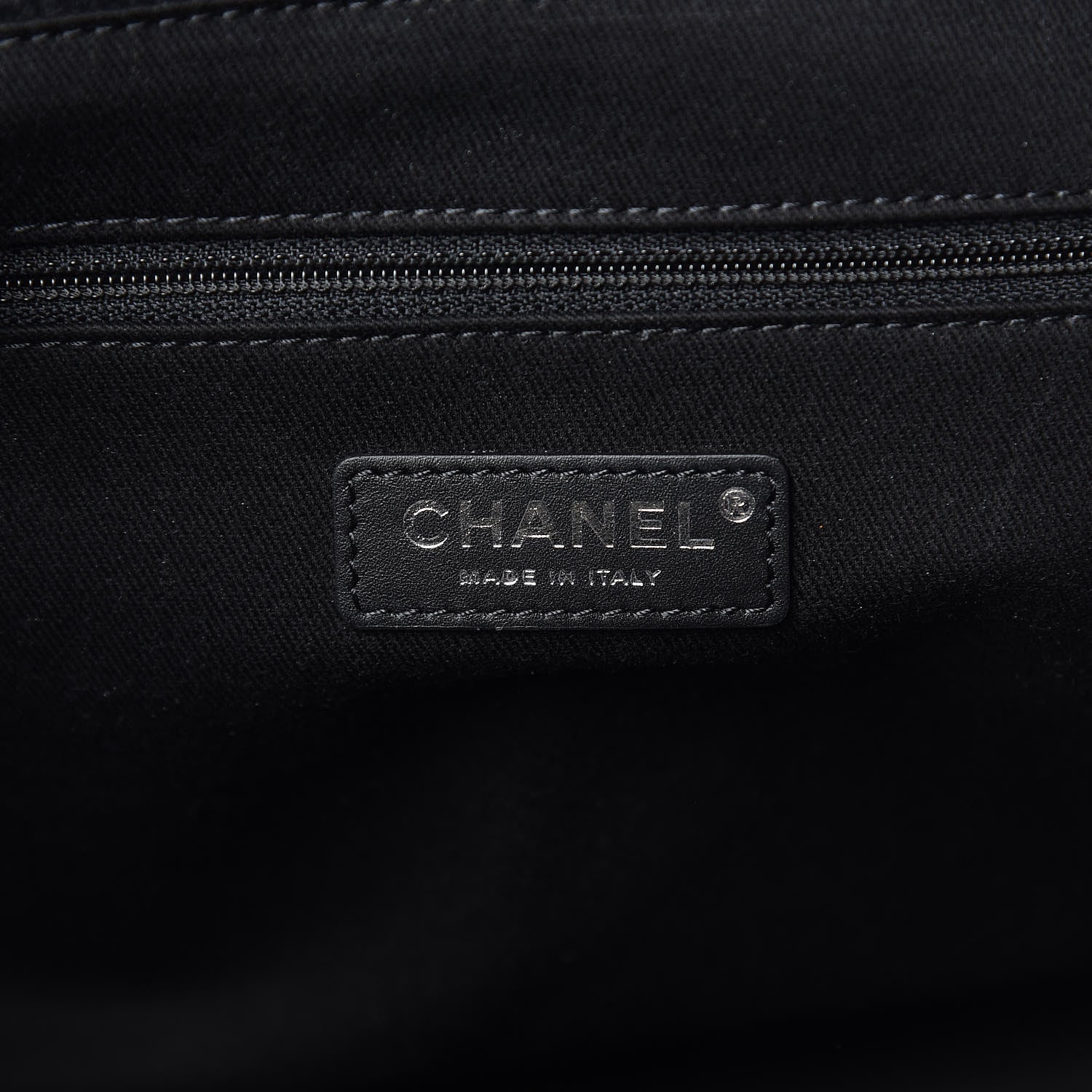 Chanel Lurex Boucle Small Deauville Tote Black 5 of 10