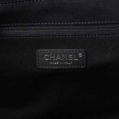 Chanel Lurex Boucle Small Deauville Tote Black 5 of 10