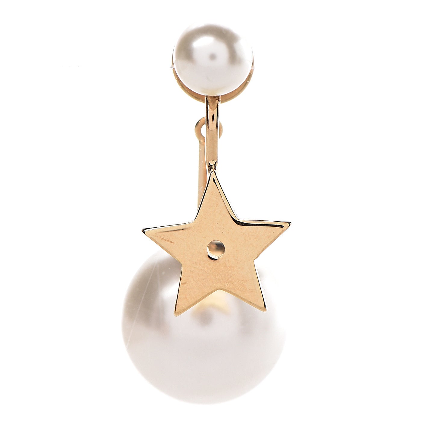 Pearl My ABCDior Tribales Etoile Earring Gold