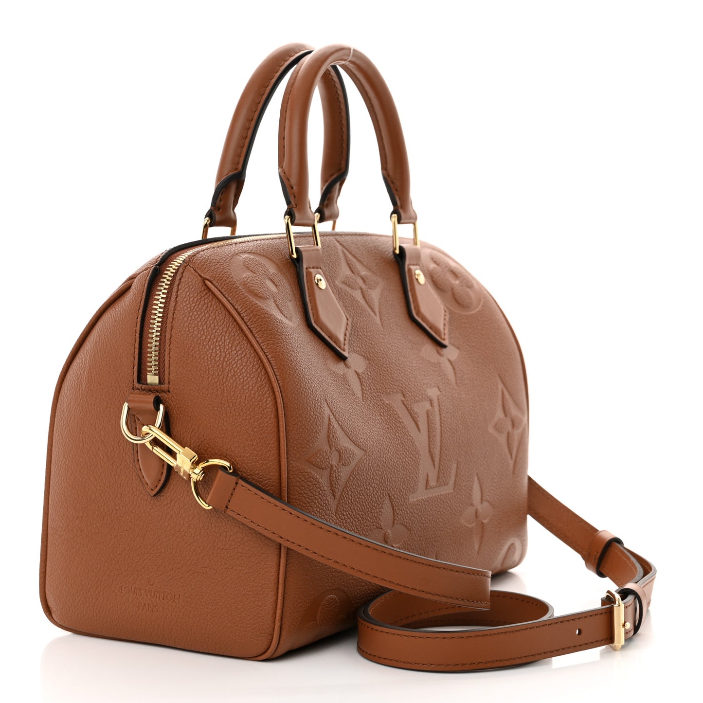 Empreinte Monogram Giant Speedy Bandouliere 25 Cognac