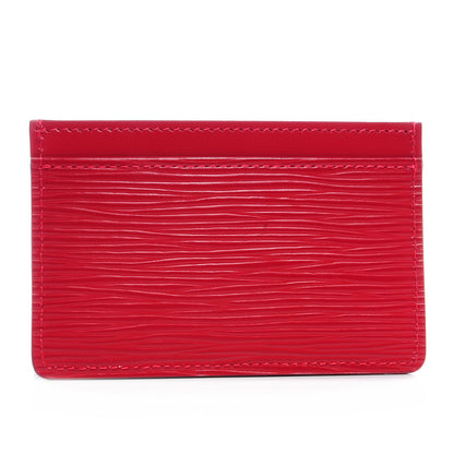 Louis Vuitton Epi Card Holder Carmine 3 of 8