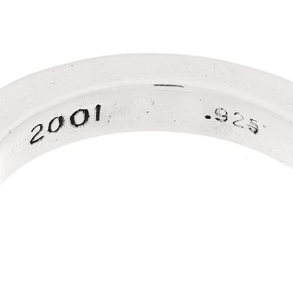 Chrome Hearts Sterling Silver CH LA Fck You Spacer Ring 57 8 5 of 5