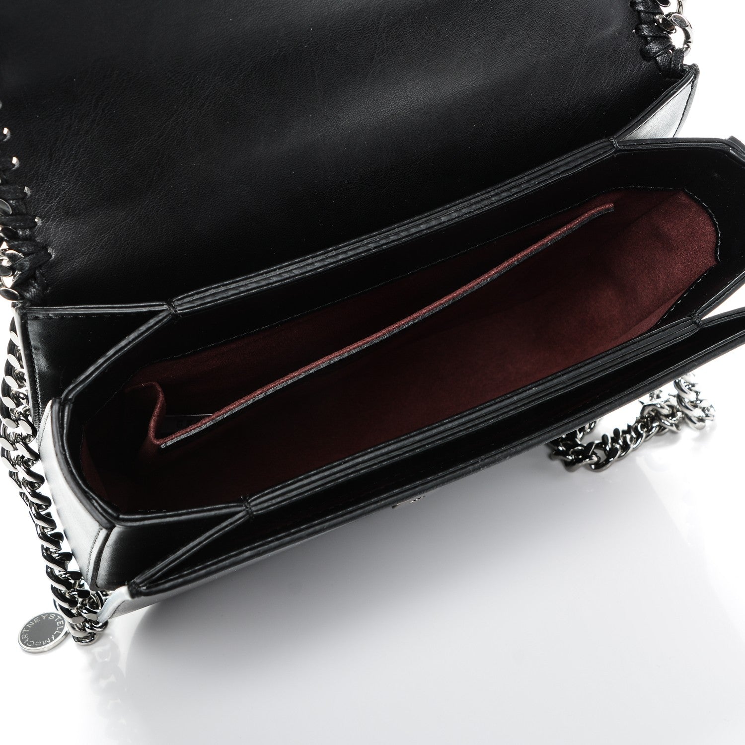Stella McCartney Eco Alter Nappa Falabella Box Shoulder Bag Black 5 of 6