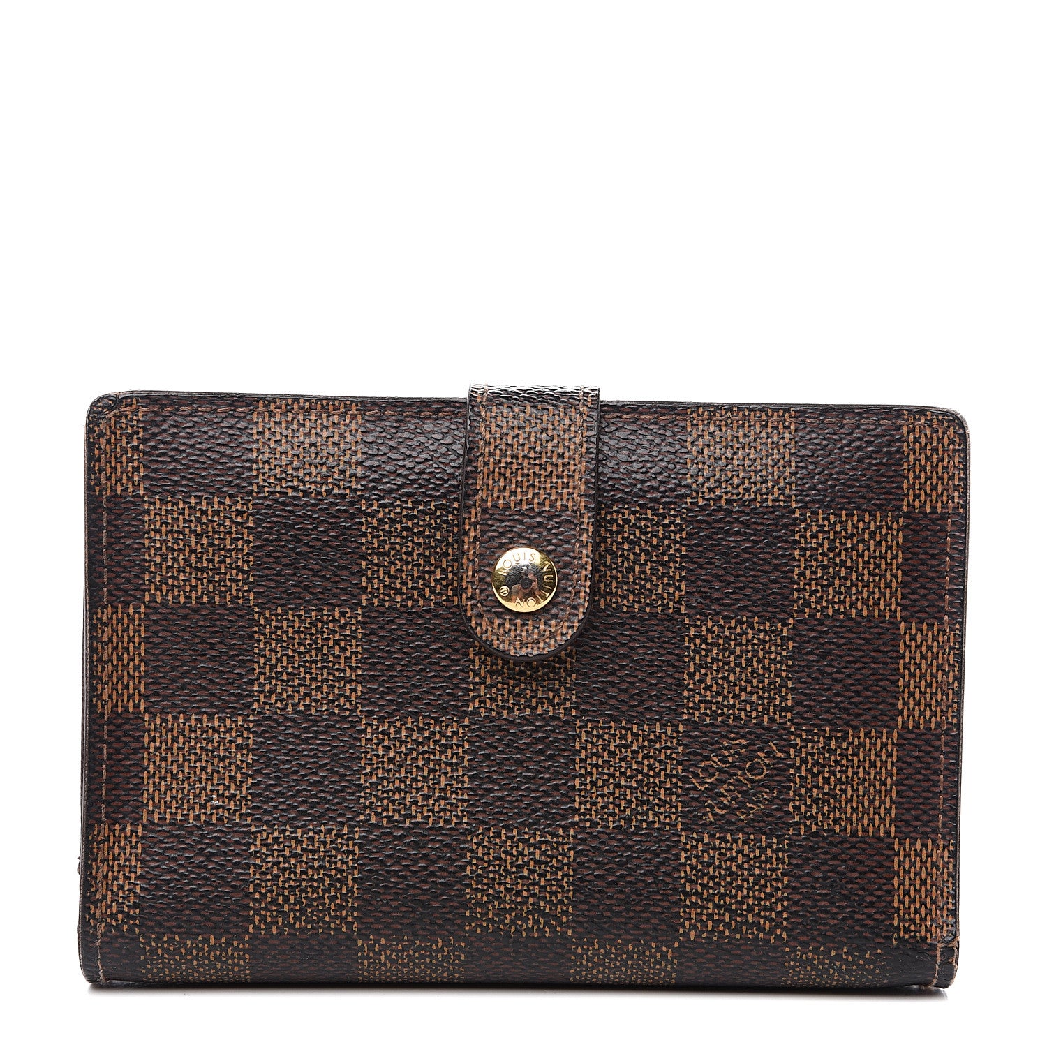 Louis Vuitton Damier Ebene French Purse Wallet 1 of 12