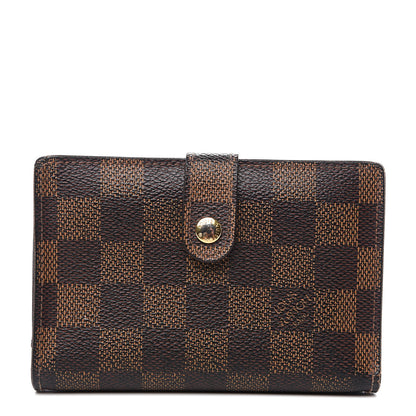 Louis Vuitton Damier Ebene French Purse Wallet 1 of 12