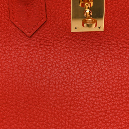 Hermes Togo Birkin 30 Capucine 12 of 16