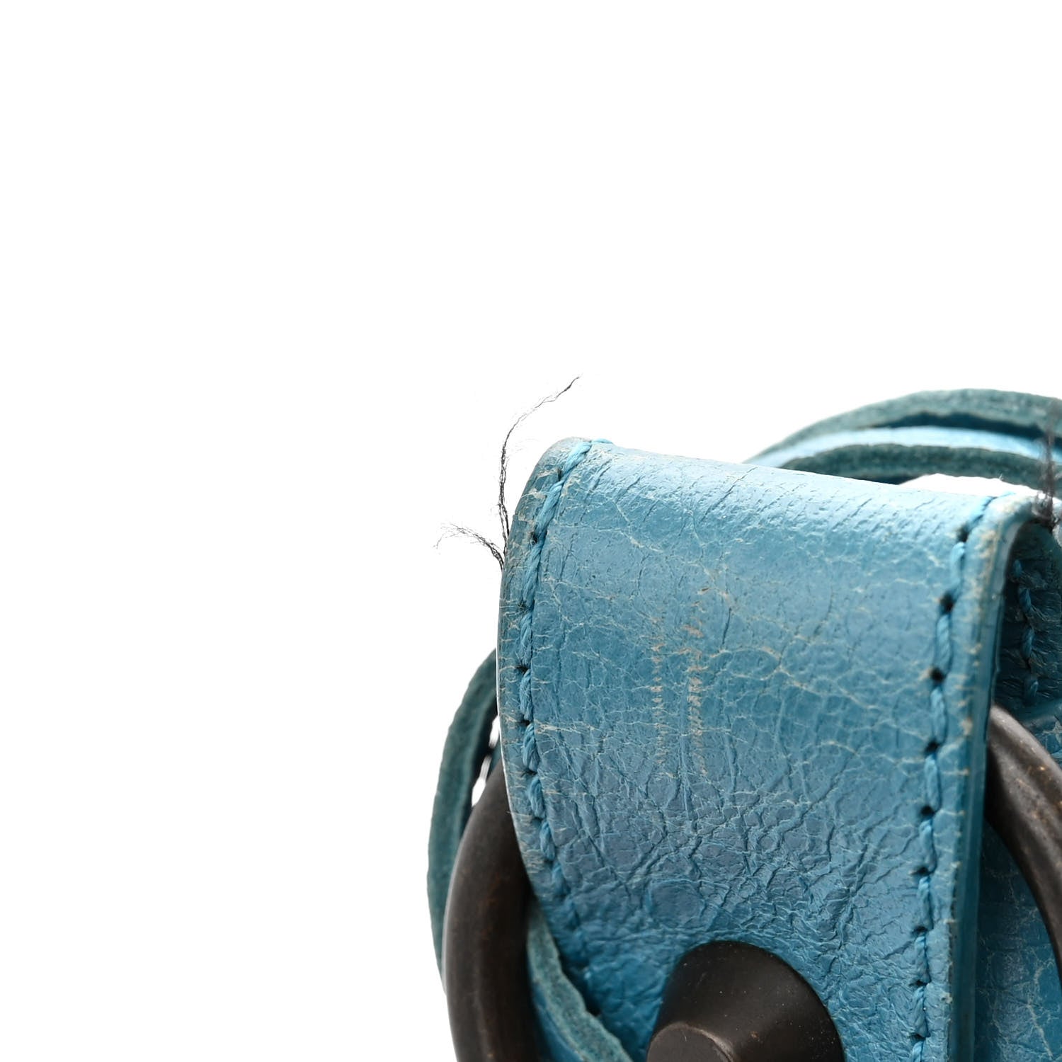 Balenciaga Agneau Classic Hardware Town Bleu Indigo 14 of 18