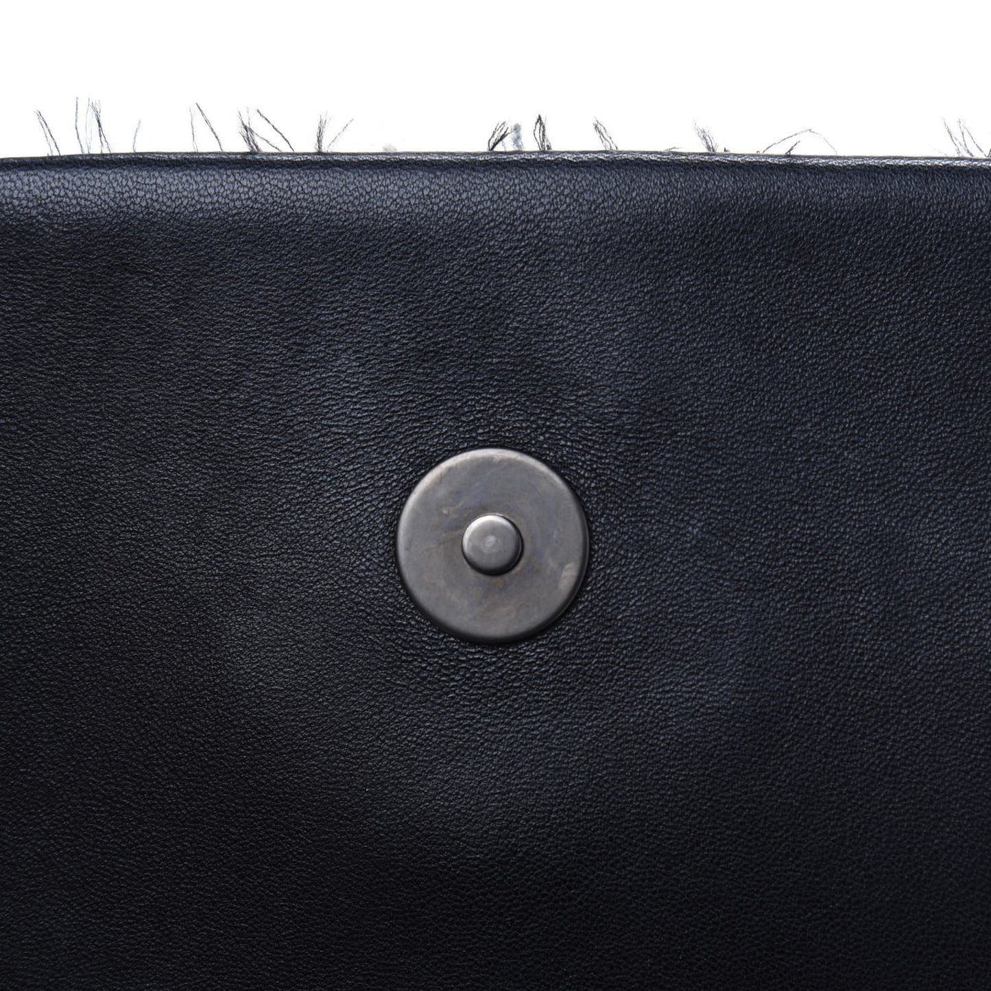 Calfskin Tweed Palazzo Sultan Shoulder Bag Blue Multicolor