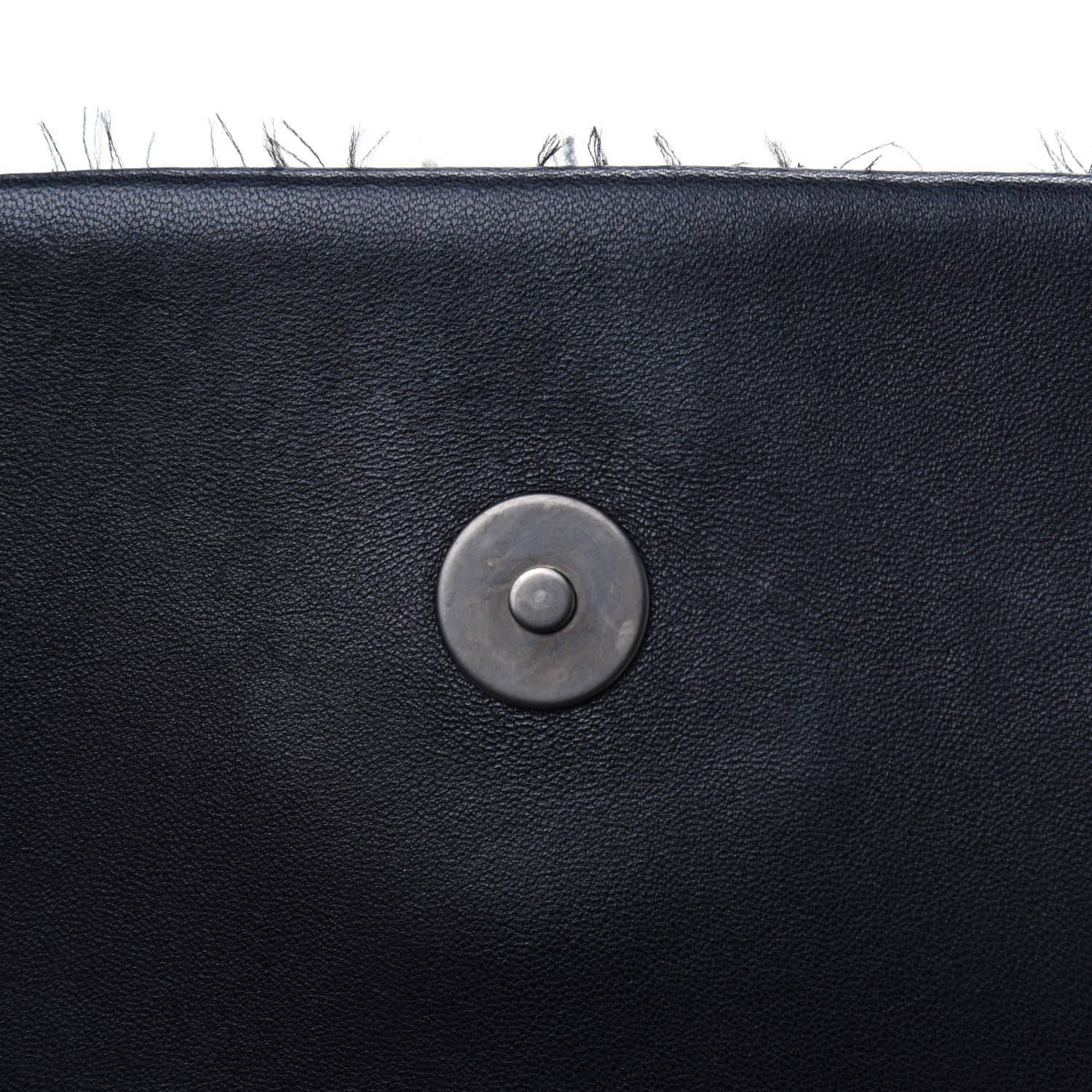 Versace Calfskin Tweed Palazzo Sultan Shoulder Bag Blue Multicolor 12 of 21