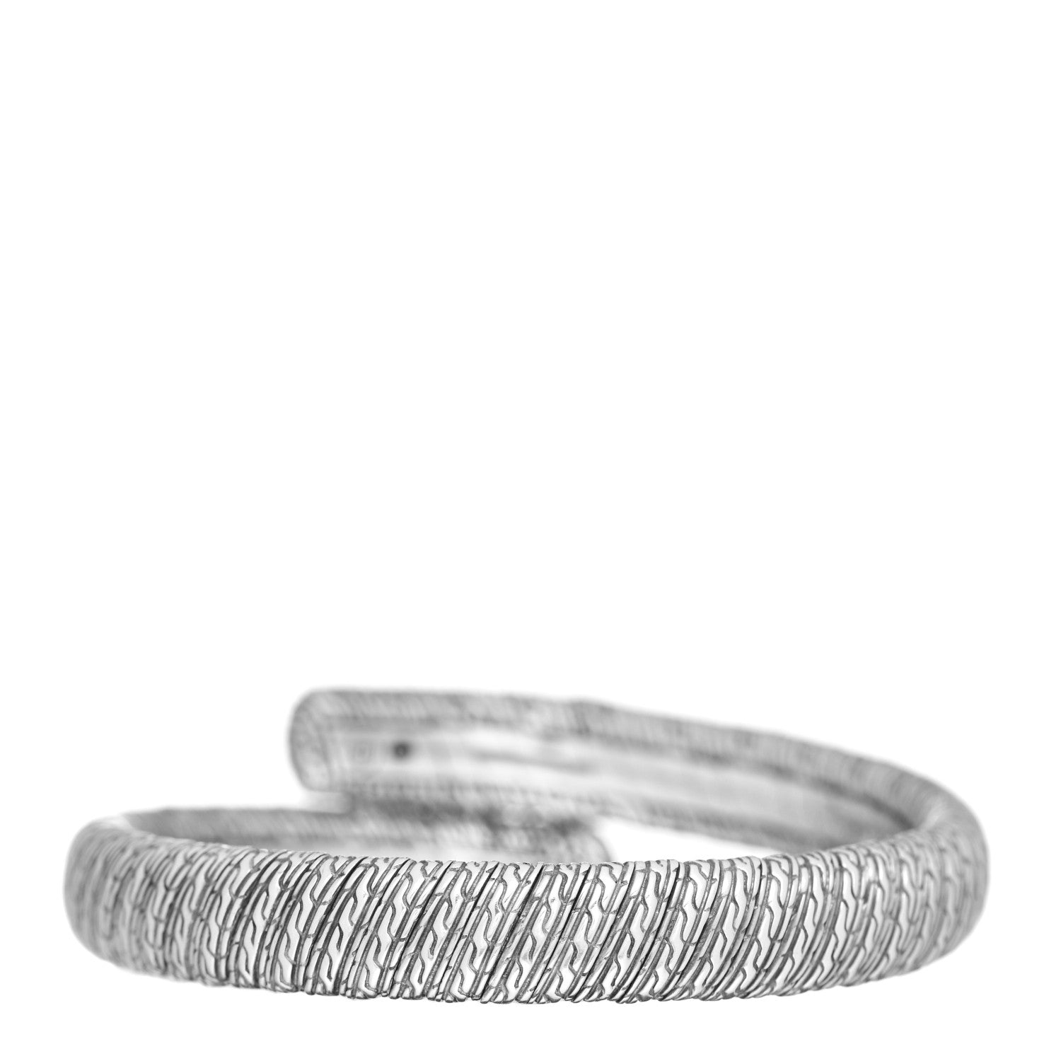 John Hardy Sterling Silver Classic Chain Single Coil Bracelet 3 of 4