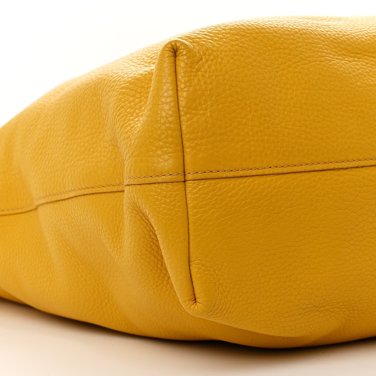 Prada Vitello Daino Shopping Tote Mimosa 10 of 12