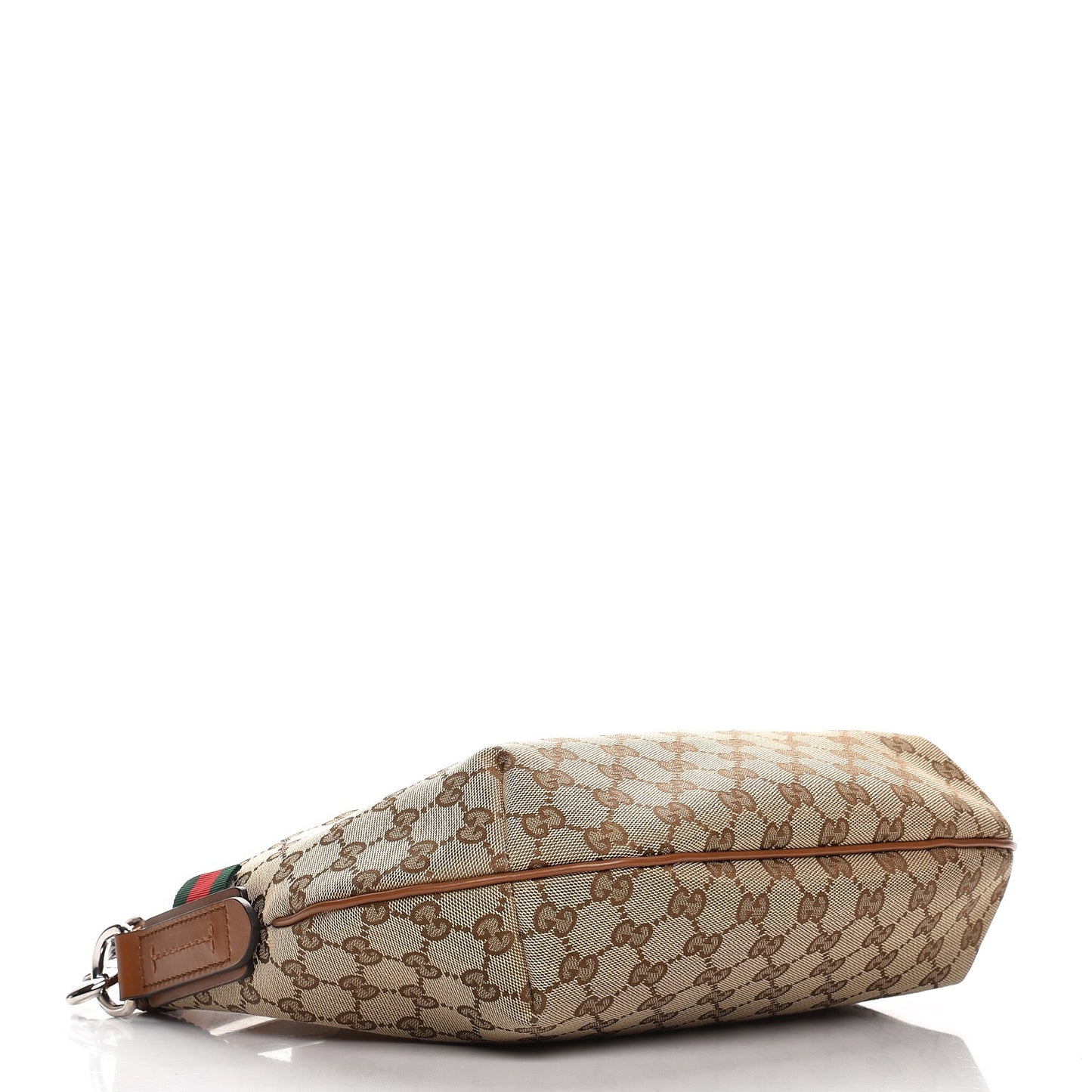 Monogram Medium Half Moon Hobo Brown