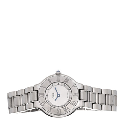 Cartier Stainless Steel 28mm Must De 21 Quartz Watch 2 of 4