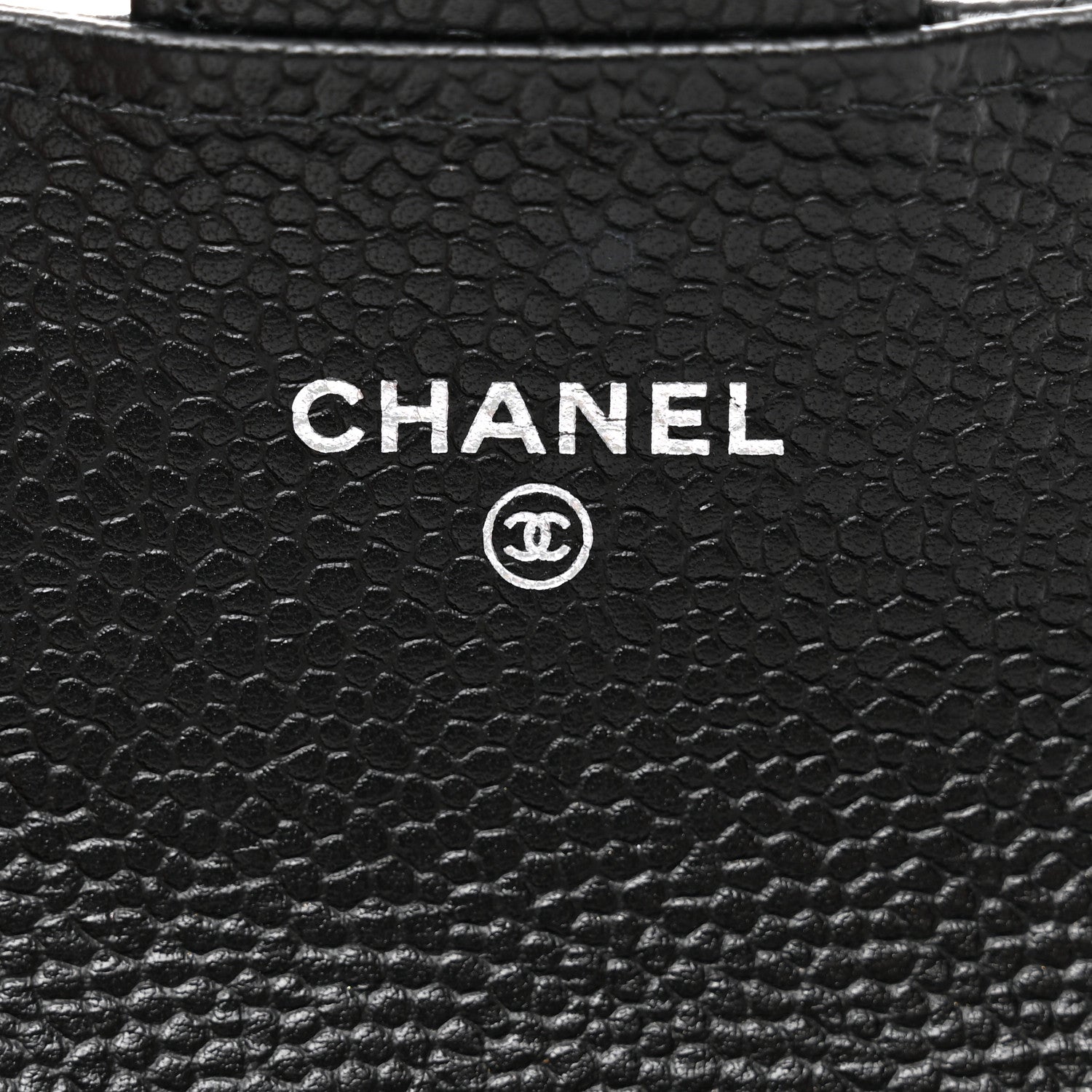 Chanel Caviar Quilted Flap Card Holder Wallet Black 7 of 9