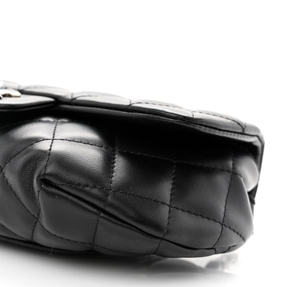 Chanel Calfskin Quilted CC Uniform Flap Belt Bag Black 11 of 11