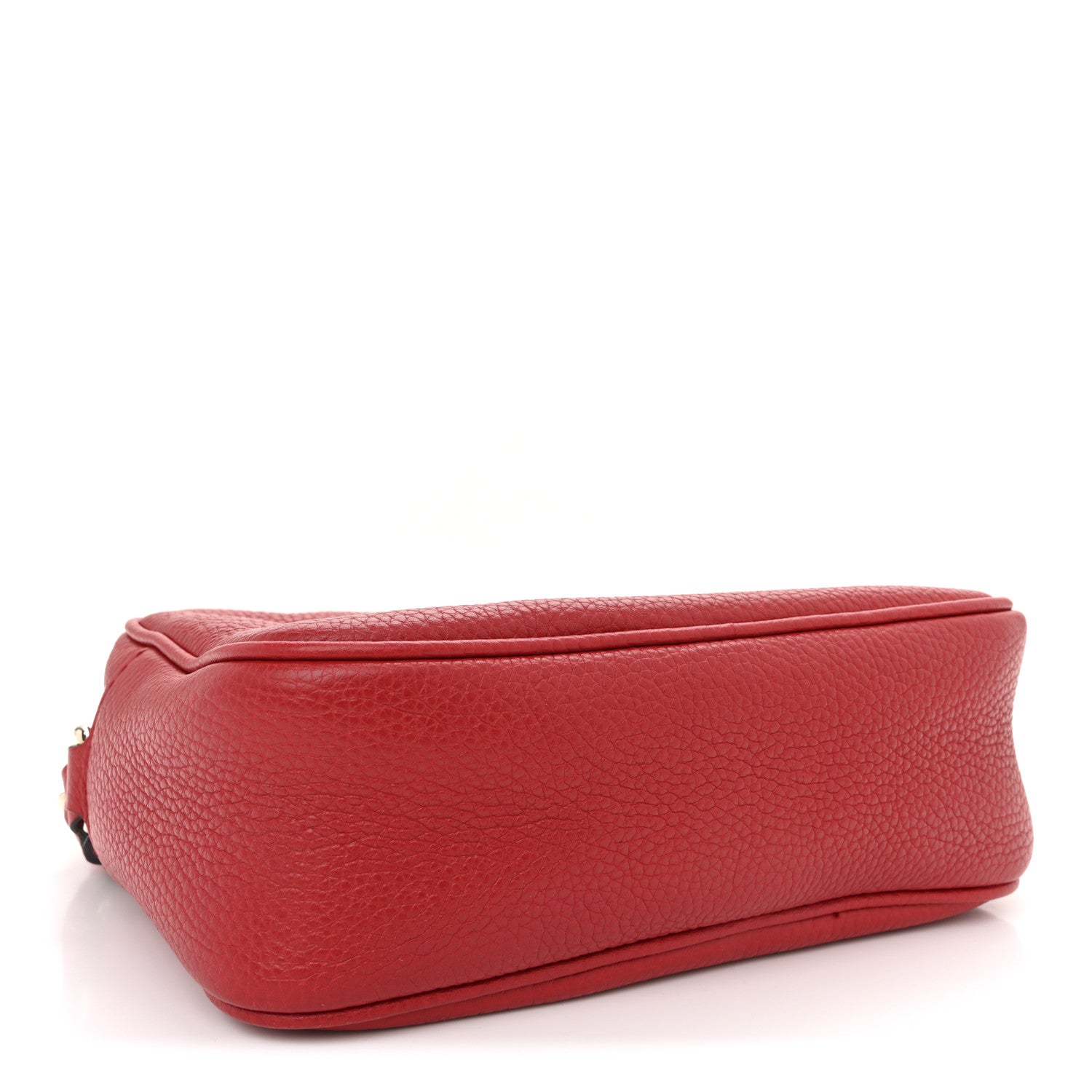 Gucci Pebbled Calfskin Small Soho Disco Bag Tabasco Red 4 of 13