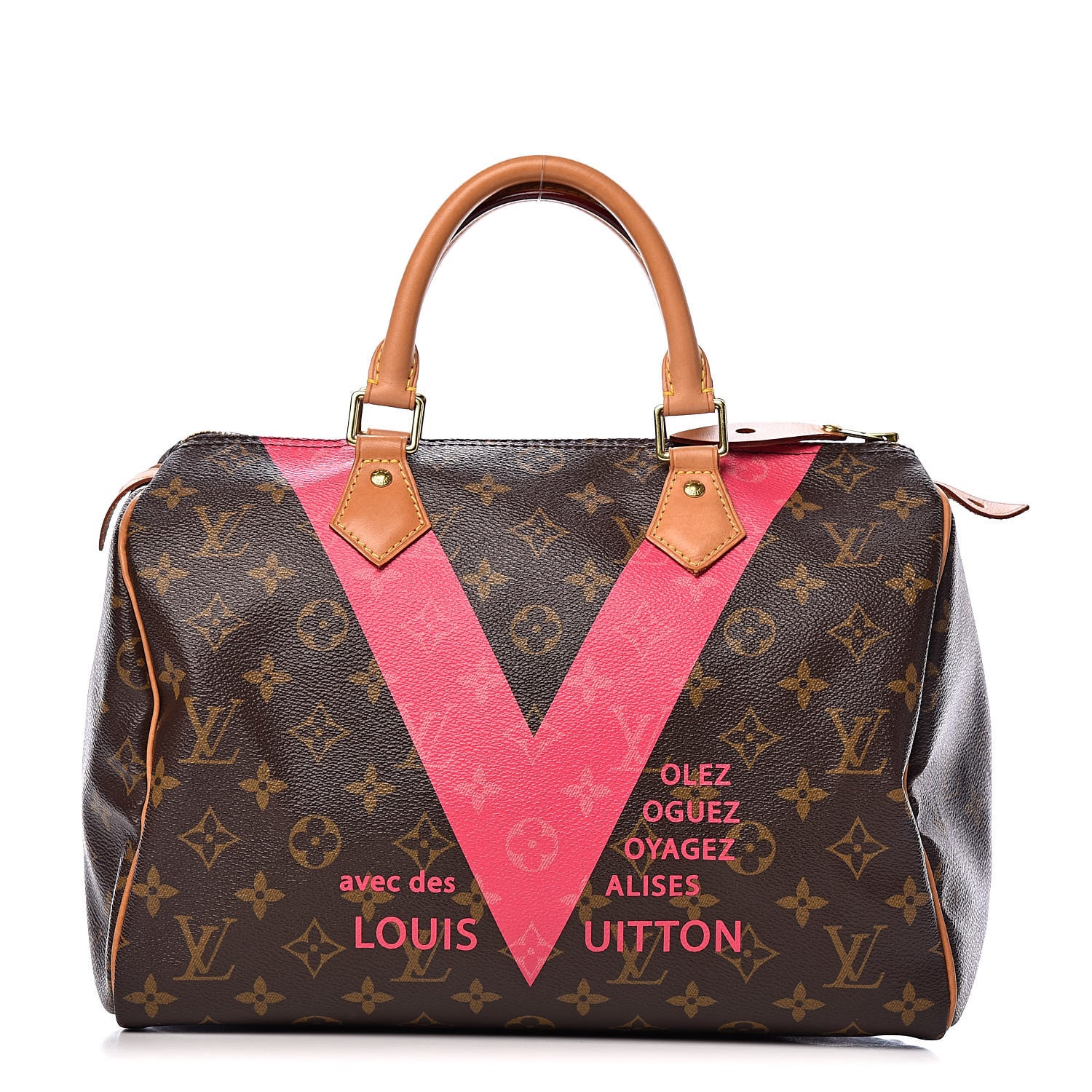 Louis Vuitton Monogram Speedy 30 V Grenade 1 of 12