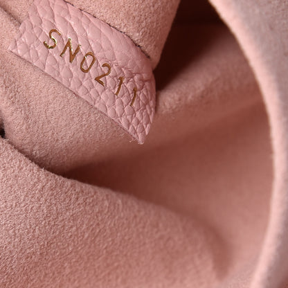 Louis Vuitton Empreinte Monogram Giant By The Pool Marshmallow Hobo PM Bouton De Rose 9 of 9