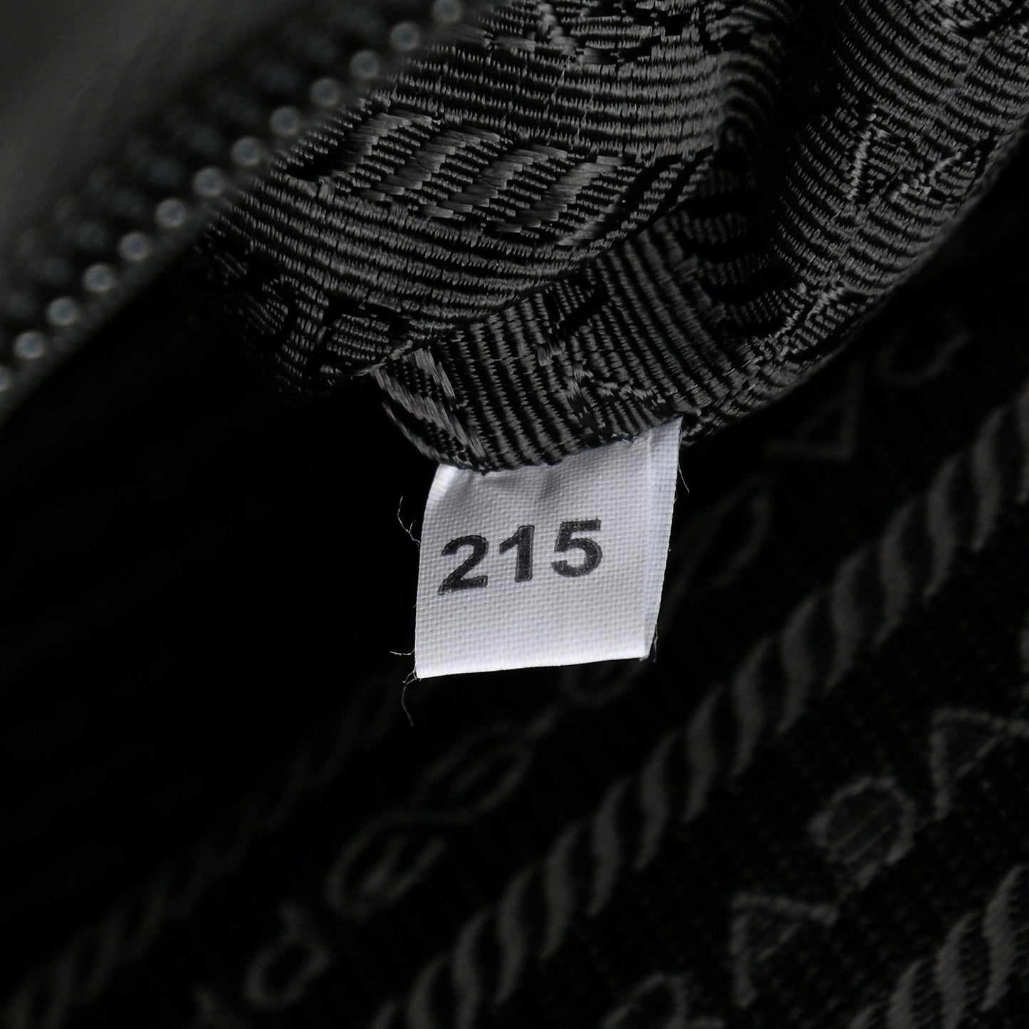 Tessuto Nylon Saffiano Vela Quilted Backpack Black