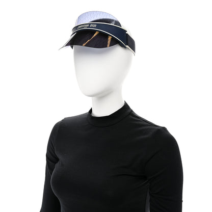 Christian Dior Oblique DiorClub V1U Sun Visor Blue 2 of 9