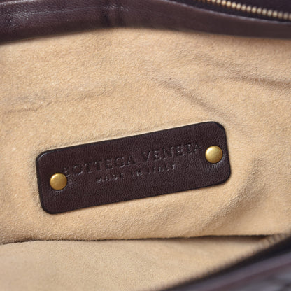 Bottega Veneta Nappa Intrecciato Moire Clutch Ebano 6 of 11