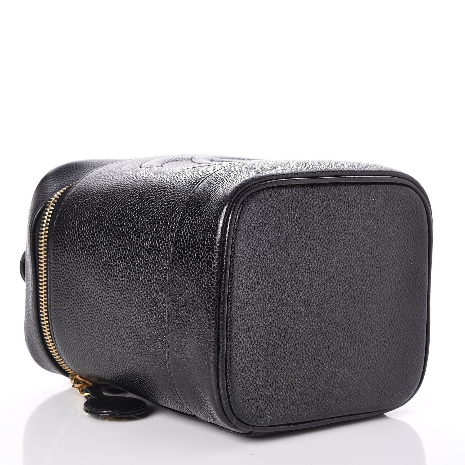 Chanel Caviar Vanity Cosmetic Case Black 4 of 15