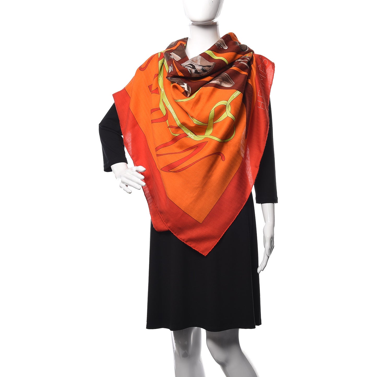 Cashmere Silk Monsieur Et Madame Shawl 140