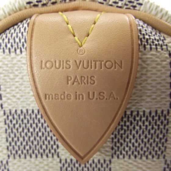 Louis Vuitton Damier Azur Speedy 30 6 of 8
