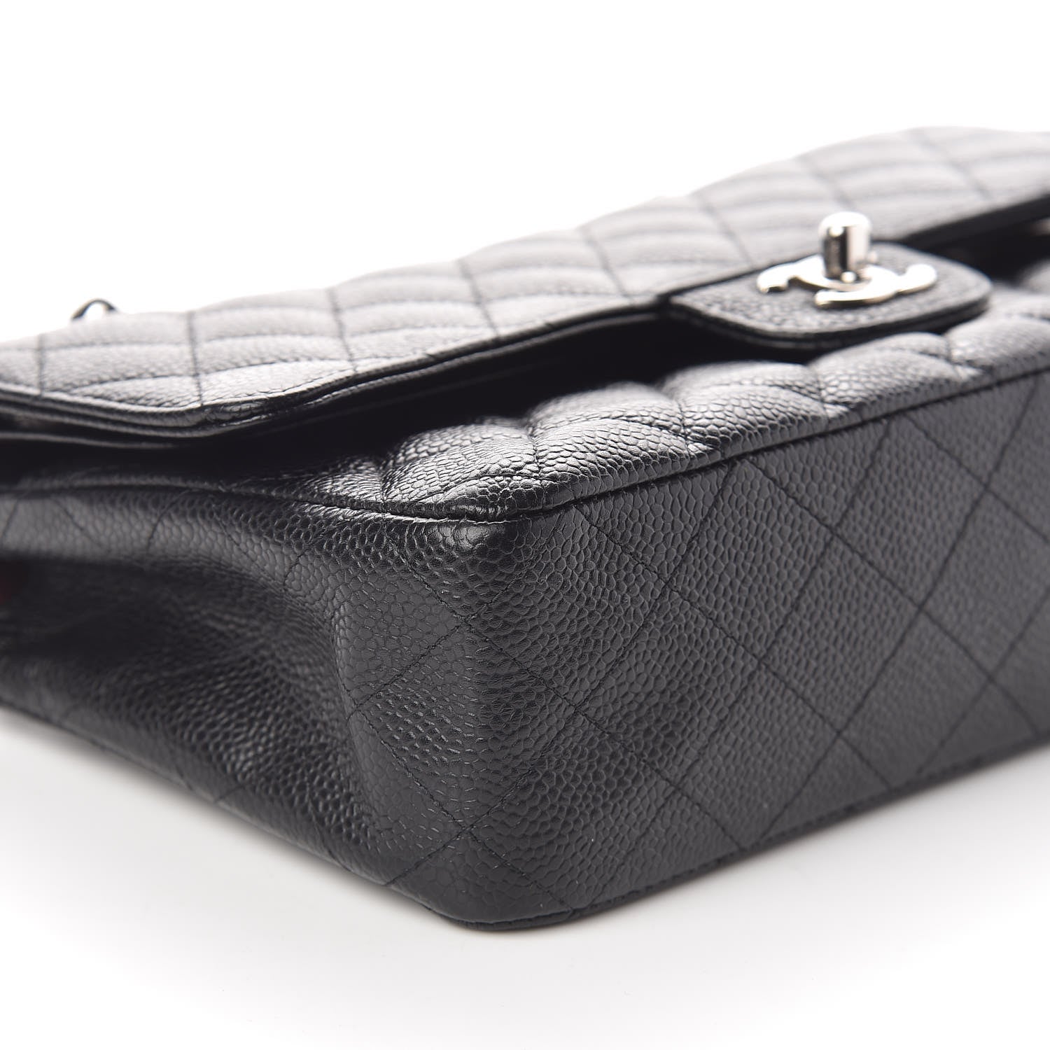 Chanel Caviar Quilted Medium Double Flap Black 5 of 10