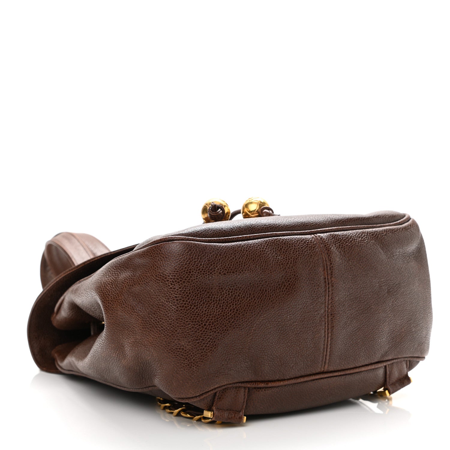 Chanel Caviar CC Backpack Brown 4 of 20