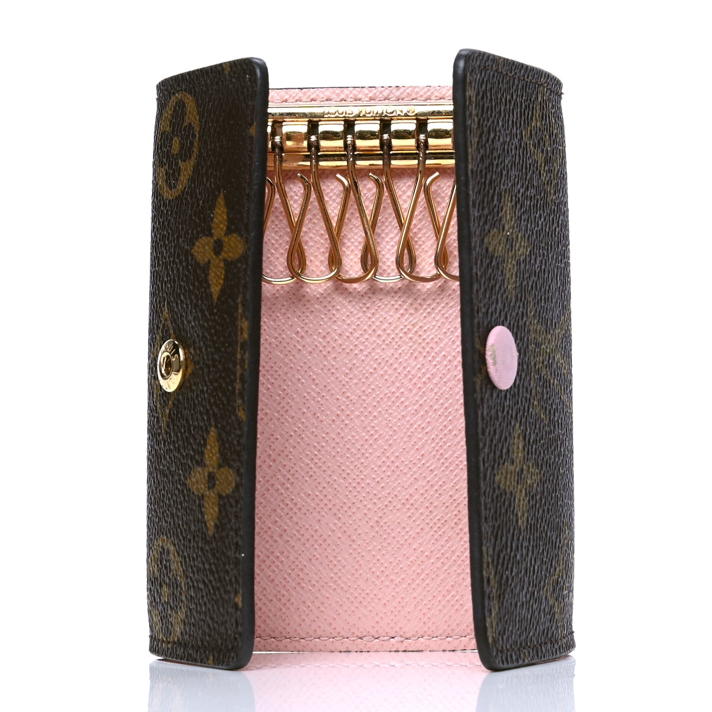 Monogram Multicles 6 Key Holder Rose Ballerine