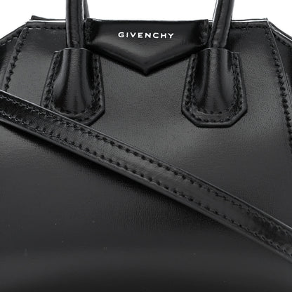 Givenchy Shiny Lord Calfskin Micro Antigona Black 8 of 11