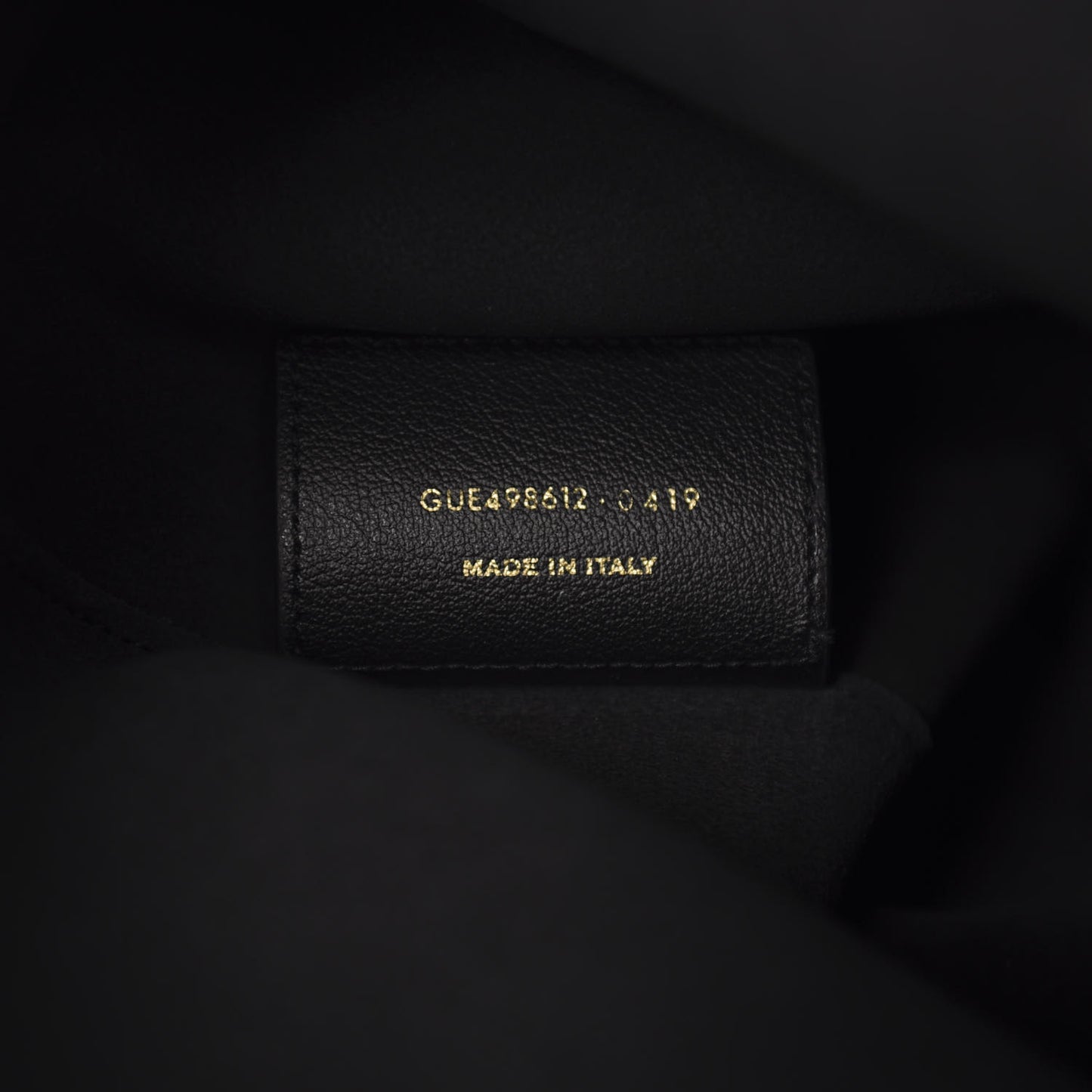 Calfskin Toy Shopping Tote Black