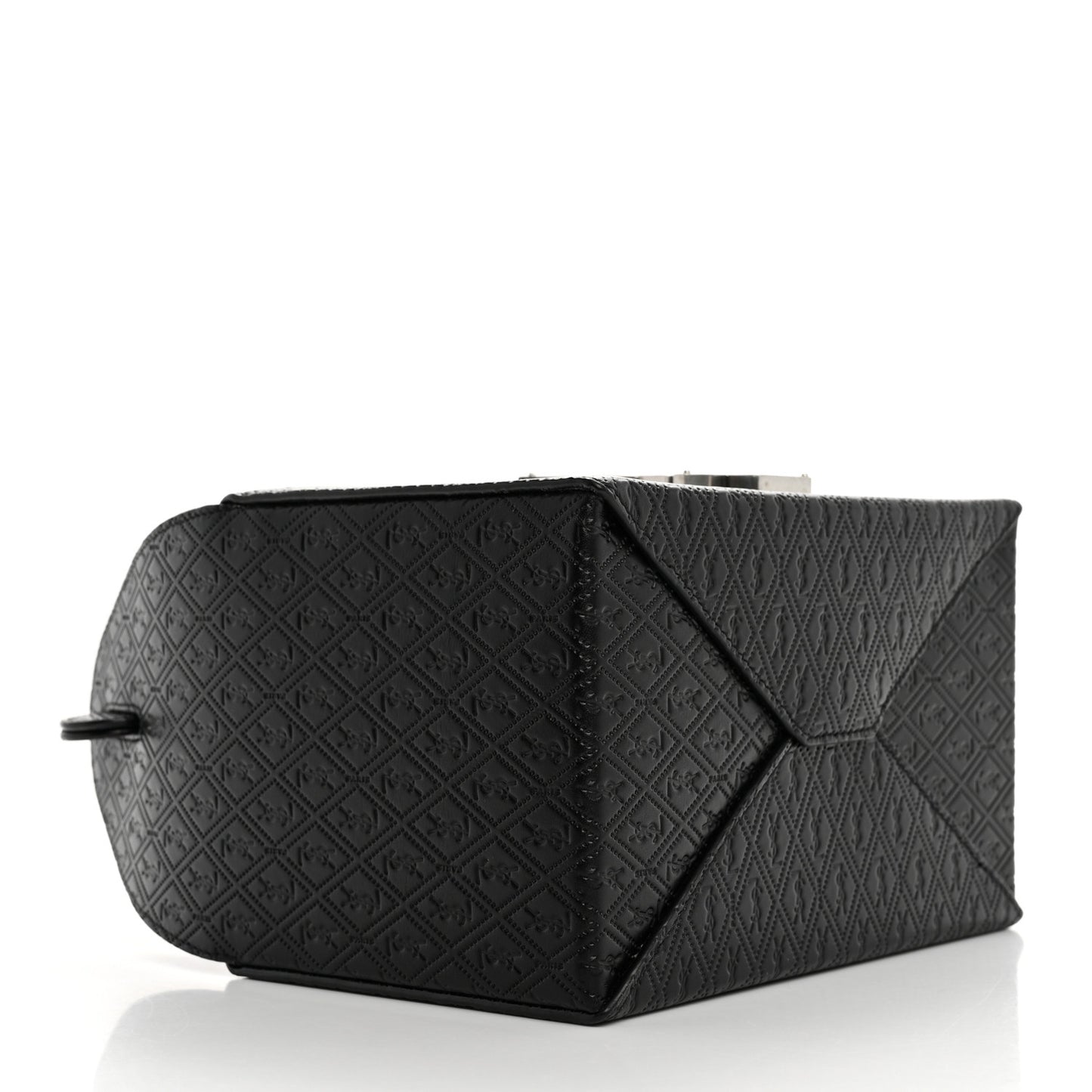 Calfskin Monogram Take Away Box Black
