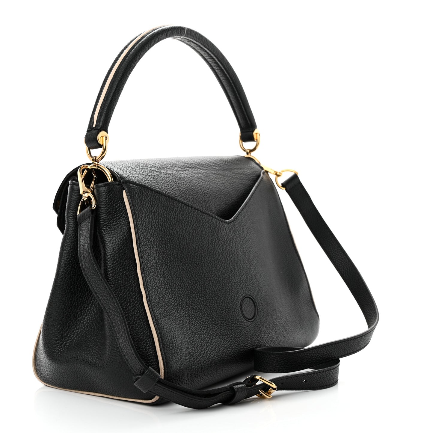 Monogram Double V Black