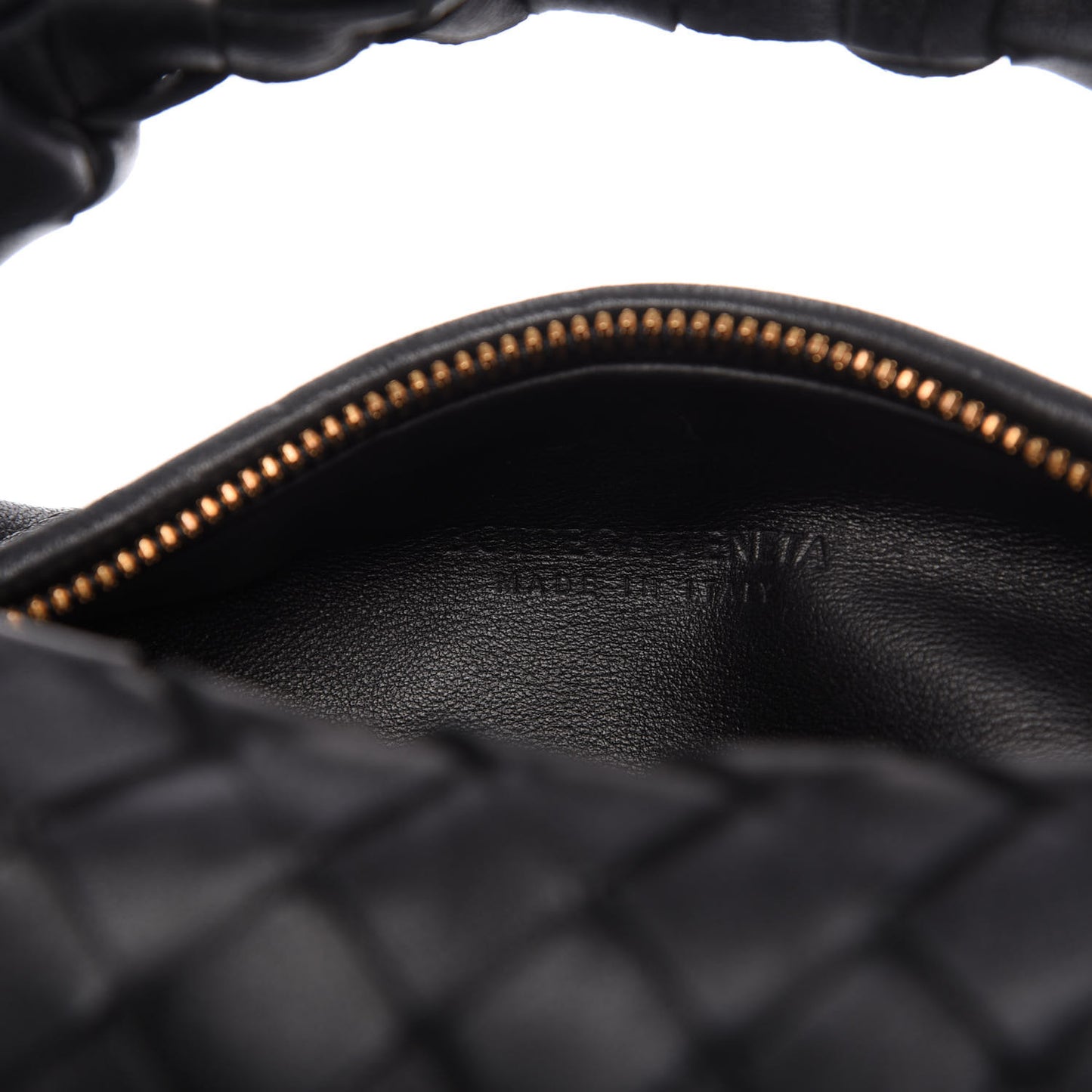 Nappa Intrecciato Mini Jodie Black
