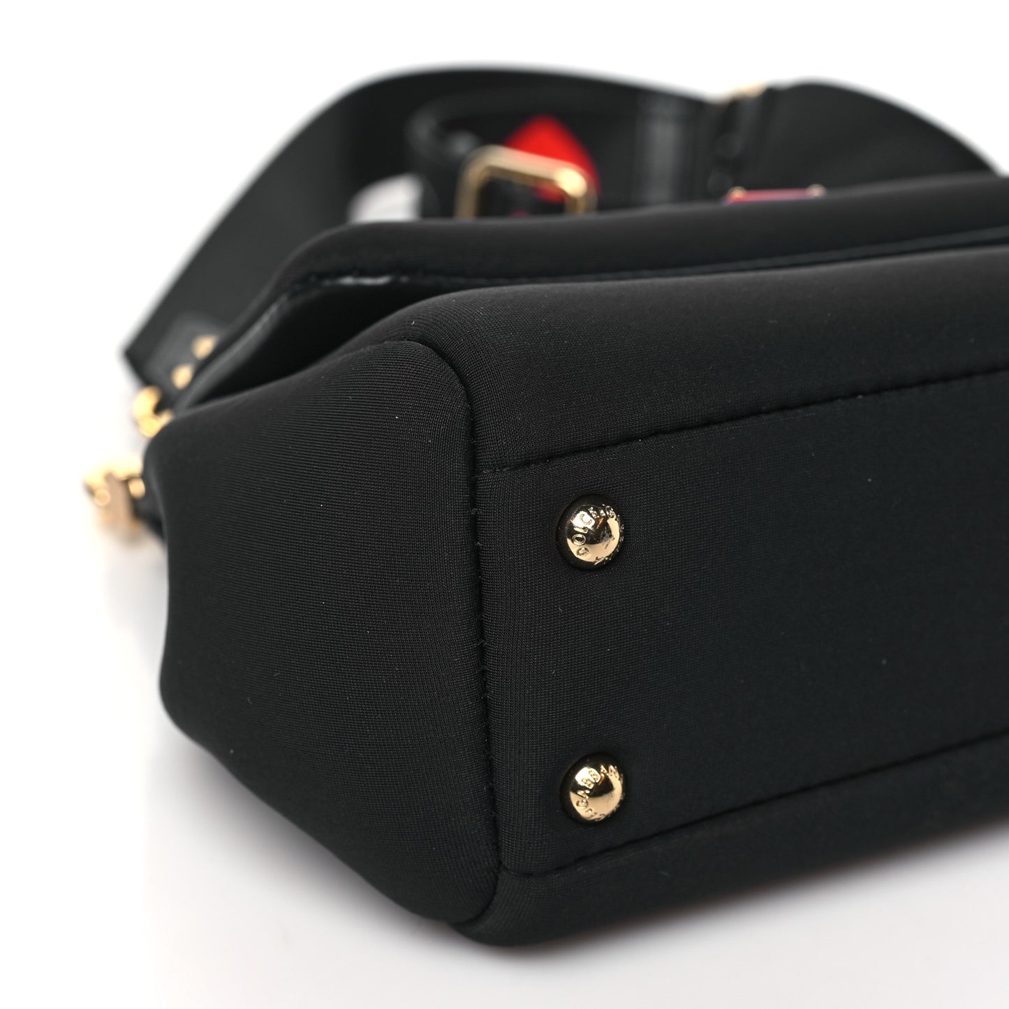 Neoprene Small Miss Sicily Satchel Black