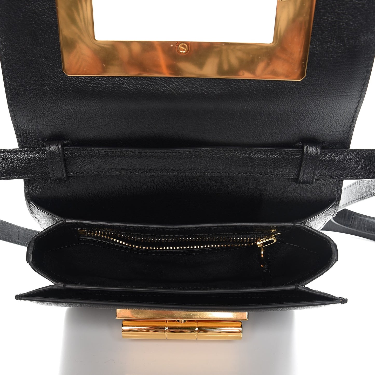 Calfskin Natalia Medium Bag Black