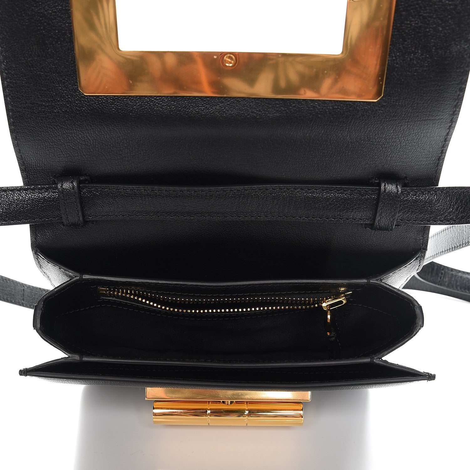 Tom Ford Calfskin Natalia Medium Bag Black 6 of 7