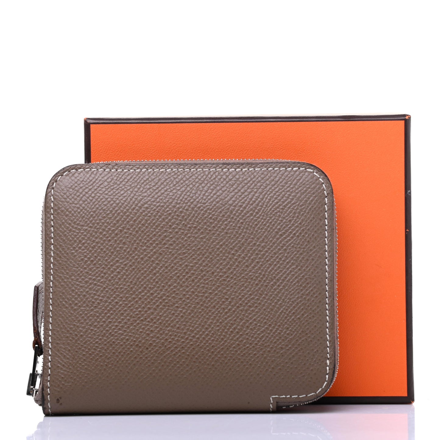 Epsom Silk'in Compact Wallet Etoupe