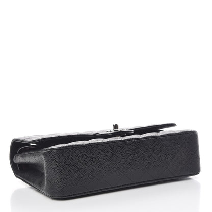Chanel Caviar Quilted Medium Double Flap Black 4 of 11