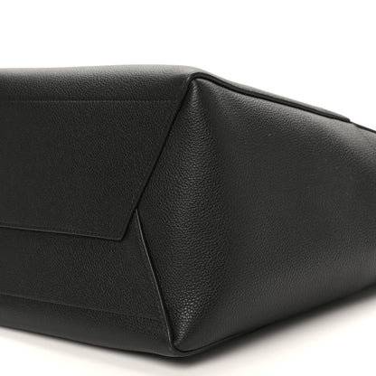 Celine Soft Grained Calfskin Sangle Bucket Bag Black 8 of 8