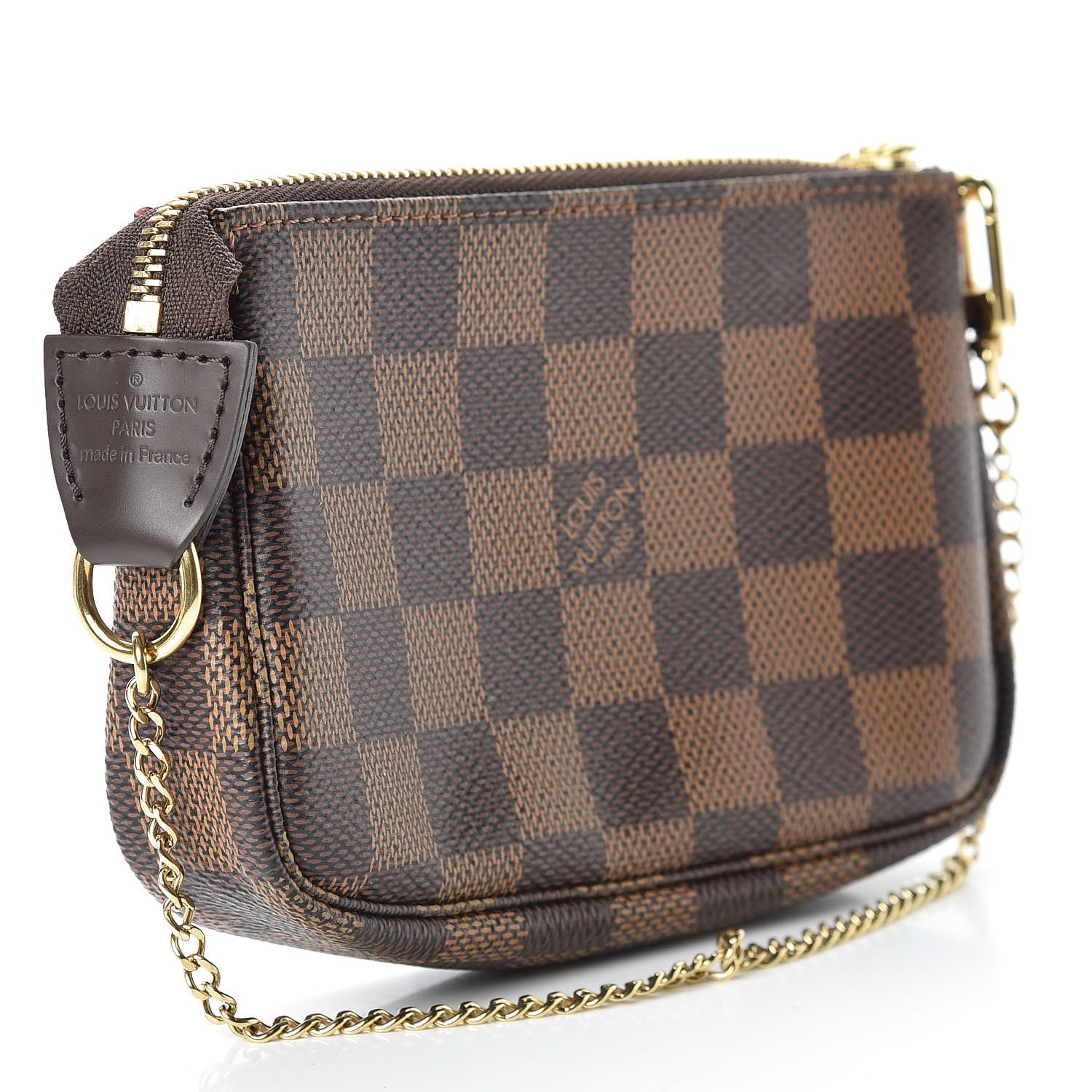 Louis Vuitton Damier Ebene Mini Pochette Accessories 3 of 8