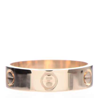 Cartier 18K Yellow Gold 5.5mm LOVE Ring 60 9 1 of 4