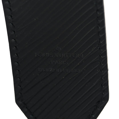 Louis Vuitton Epi Bead Embroidery Print Bandouliere Shoulder Strap Black 4 of 7